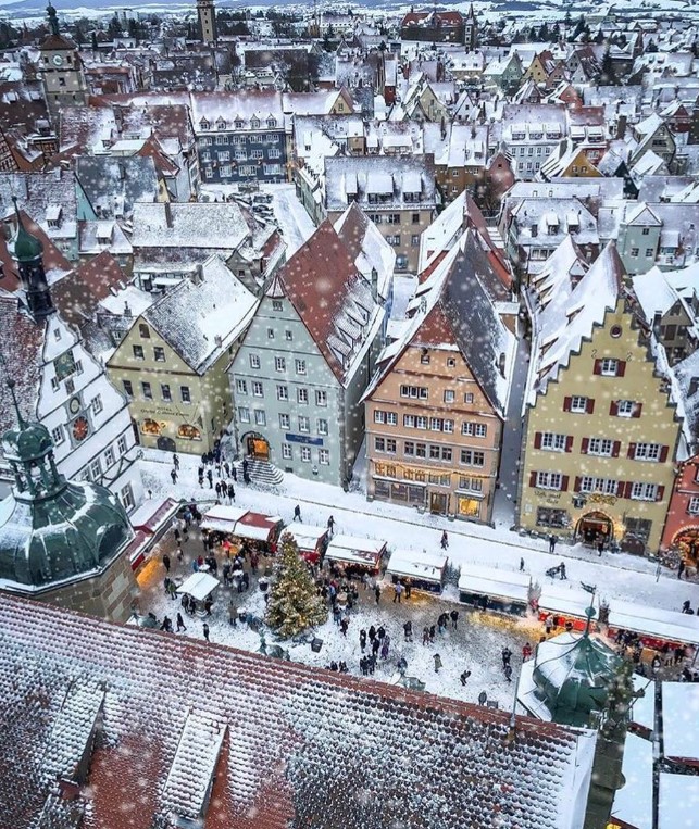 Rothenburg from above